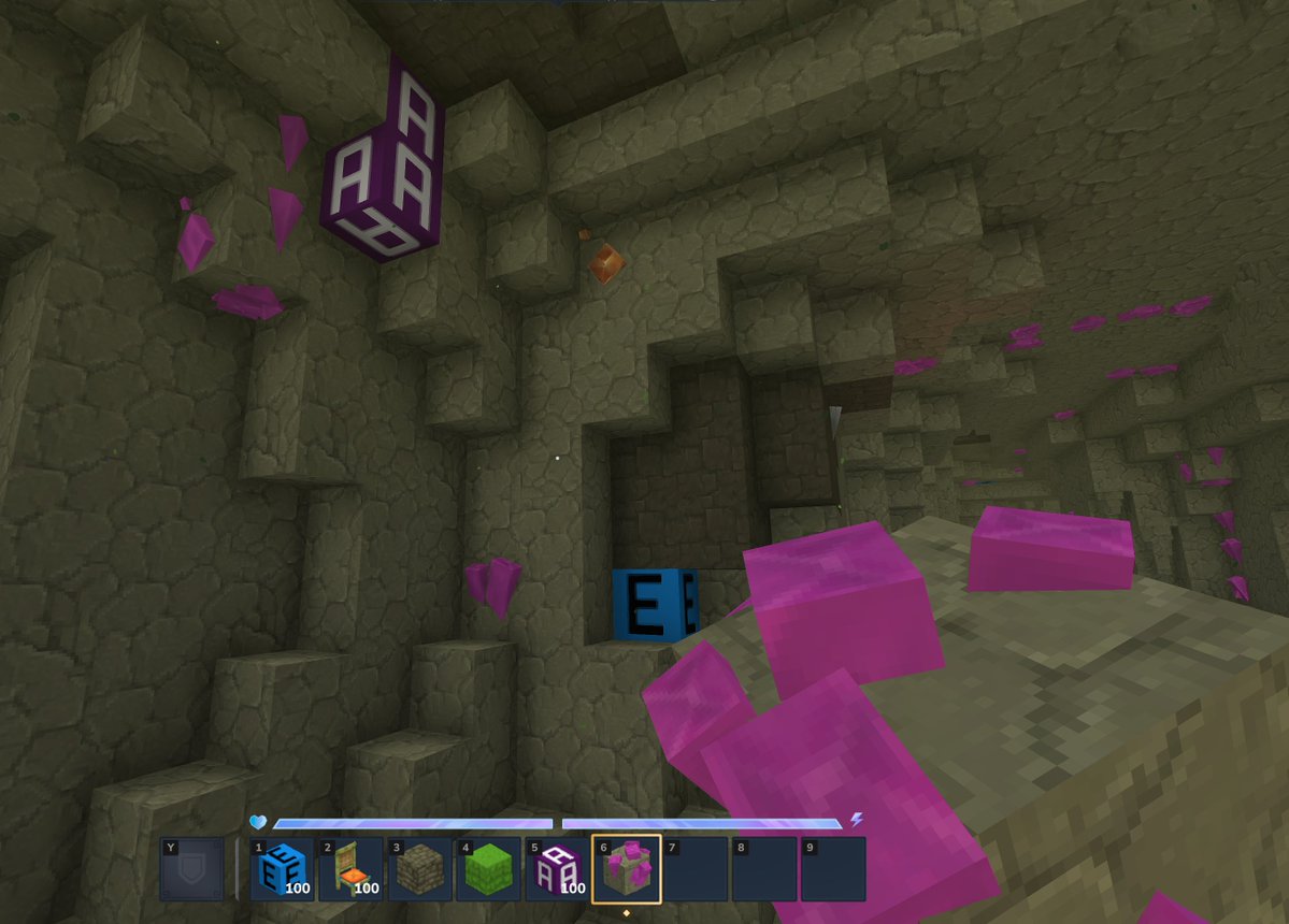 These aren't just E's and A's... This is Custom Ore Generation in World Gen V1 in Hytale. Multiple Pack Compatible! JSON-Based on Vanilla. Not yet in the Asset Editor, but might follow! 
This was a worthy challenge, I will soon turn into a Plugin, and then into an easy to