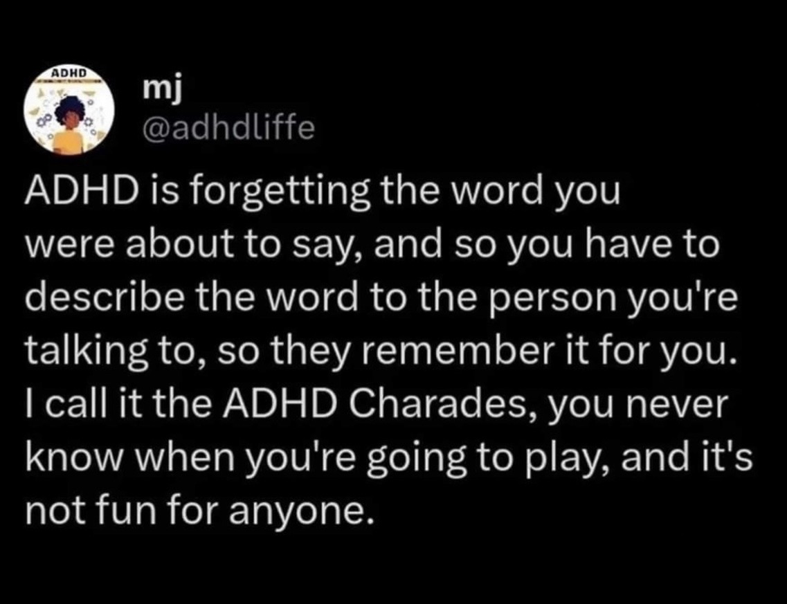 ADHD Memes tweet media
