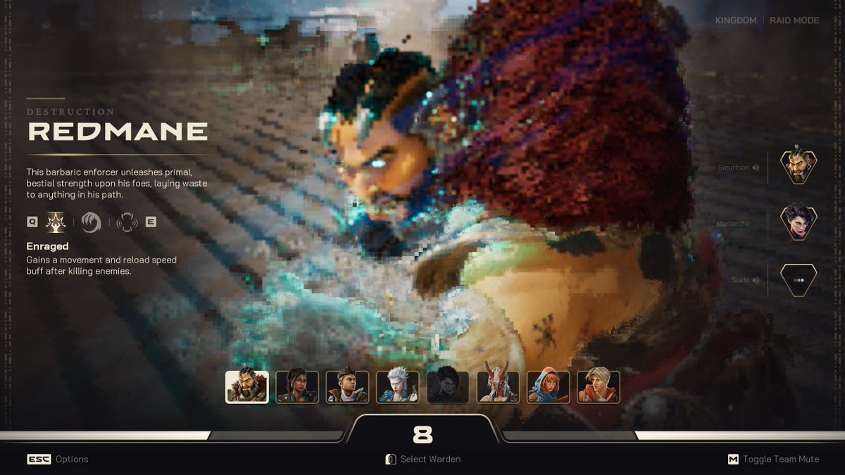 LegitSmurfson's tweet image. "Hmm Highguard is having some frame-rate issues... let's crank everything to low and give the game a shot!"

Highguard on low: