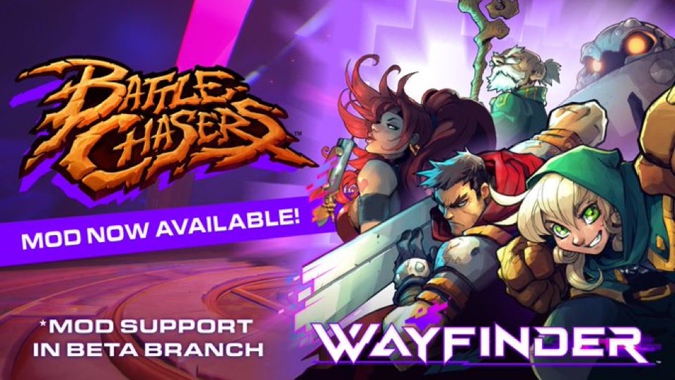 Excited to announce that the #Battlechasers crew is now available for #wayfinder #mods !! Jump in now!! store.steampowered.com/app/1171690/Wa…
