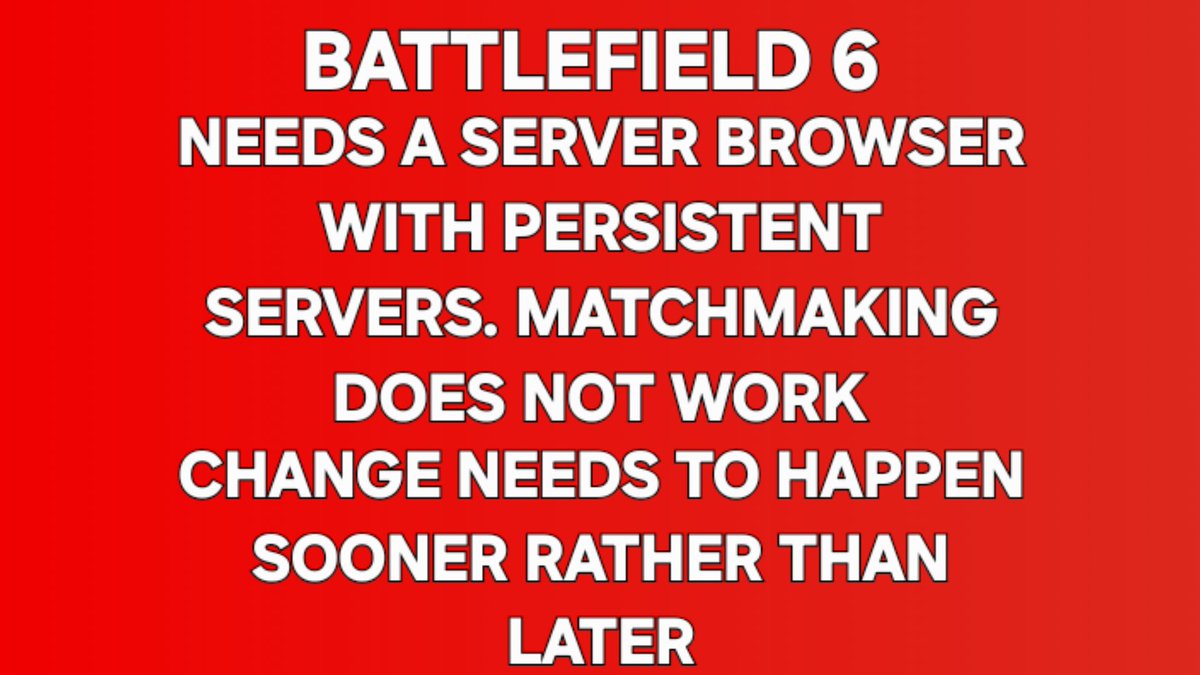 SCOHellFighters's tweet image. Live service failed in #BattlefieldV, It failed again in #Battlefield2042, And sadly, it’s failing once more in #Battlefield6. 

That said, #Battlefield6 does have strong foundations. The core gunplay show real potential, and that’s what makes the current issues so frustrating.