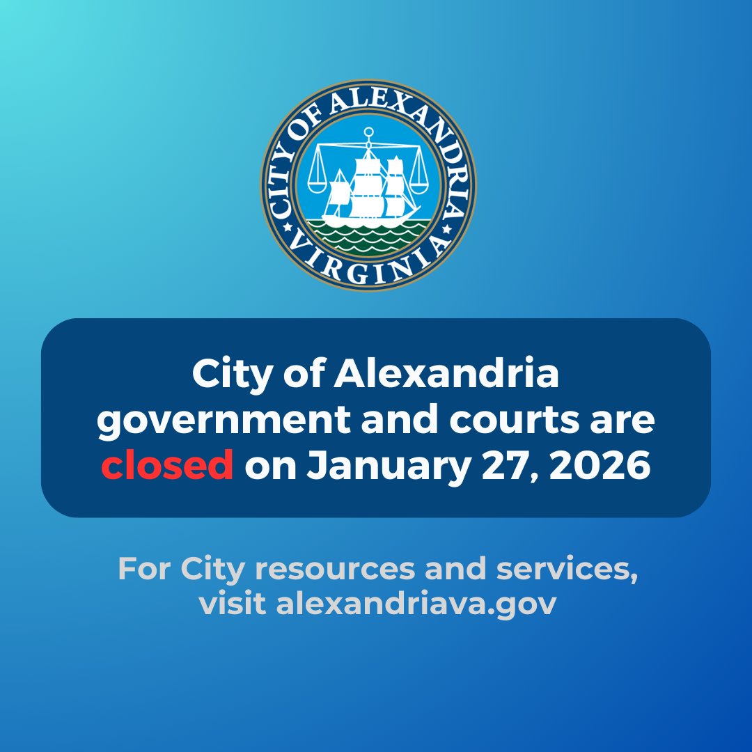 AlexandriaVAGov tweet media