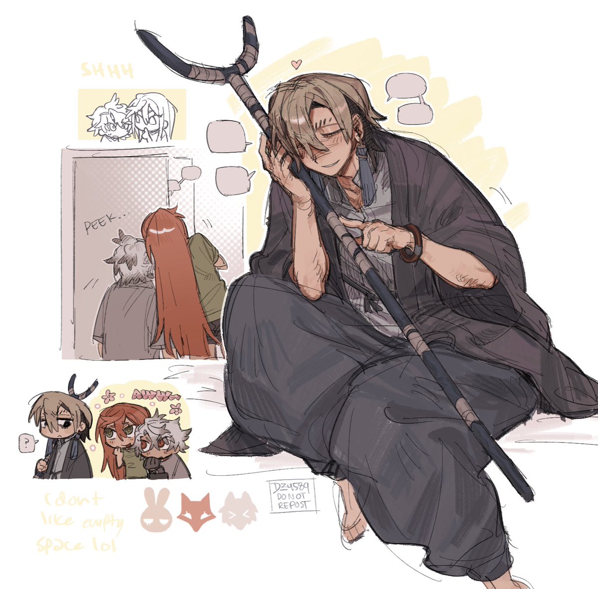 #gachiArt what’s big brother up to in the morning