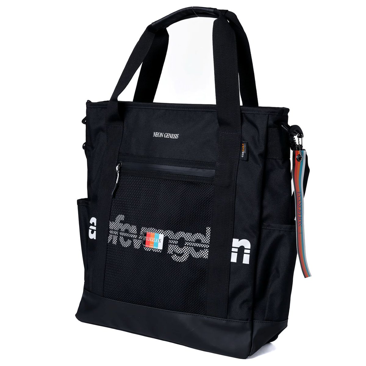 【新品】EVANGELION SHIN TOTE BAG (BLACK) PICK UP】 EVANGELION SHIN TOTE BAG by FIRE FIRST (BLACK) ONE SIZE