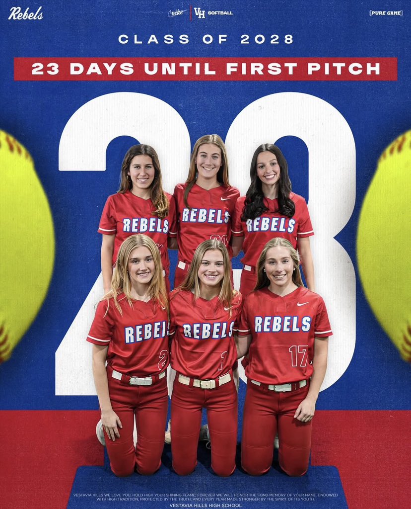 AM09Chapman's tweet image. Best of Luck to @AddisonFerrell2 and Hannah Walker on their Sophomore Year at @1rebelsoftball!