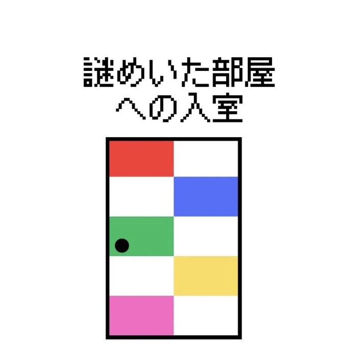 謎めいた部屋への入室