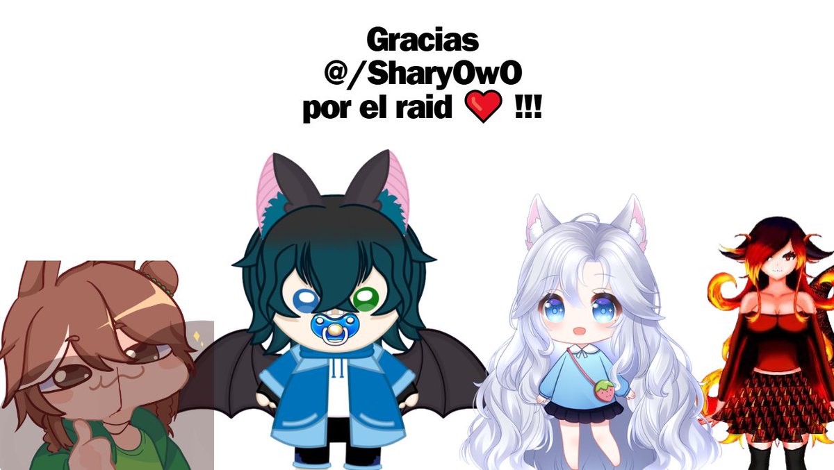 Adriancito0_'s tweet photo. Mis Chikimurciélagos 🦇 muchísimas gracias por acompañarnos hasta el final del stream.
Gracias @HauruVT  por la invitación, espero que esta bonita amistad dure mucho tiempo y que sigamos con más collabs.
Espero que se hayan divertido, nos vemos pronto 💜✨

#VtuberES #Vstreamer https://t.co/wTsrFi42JY
