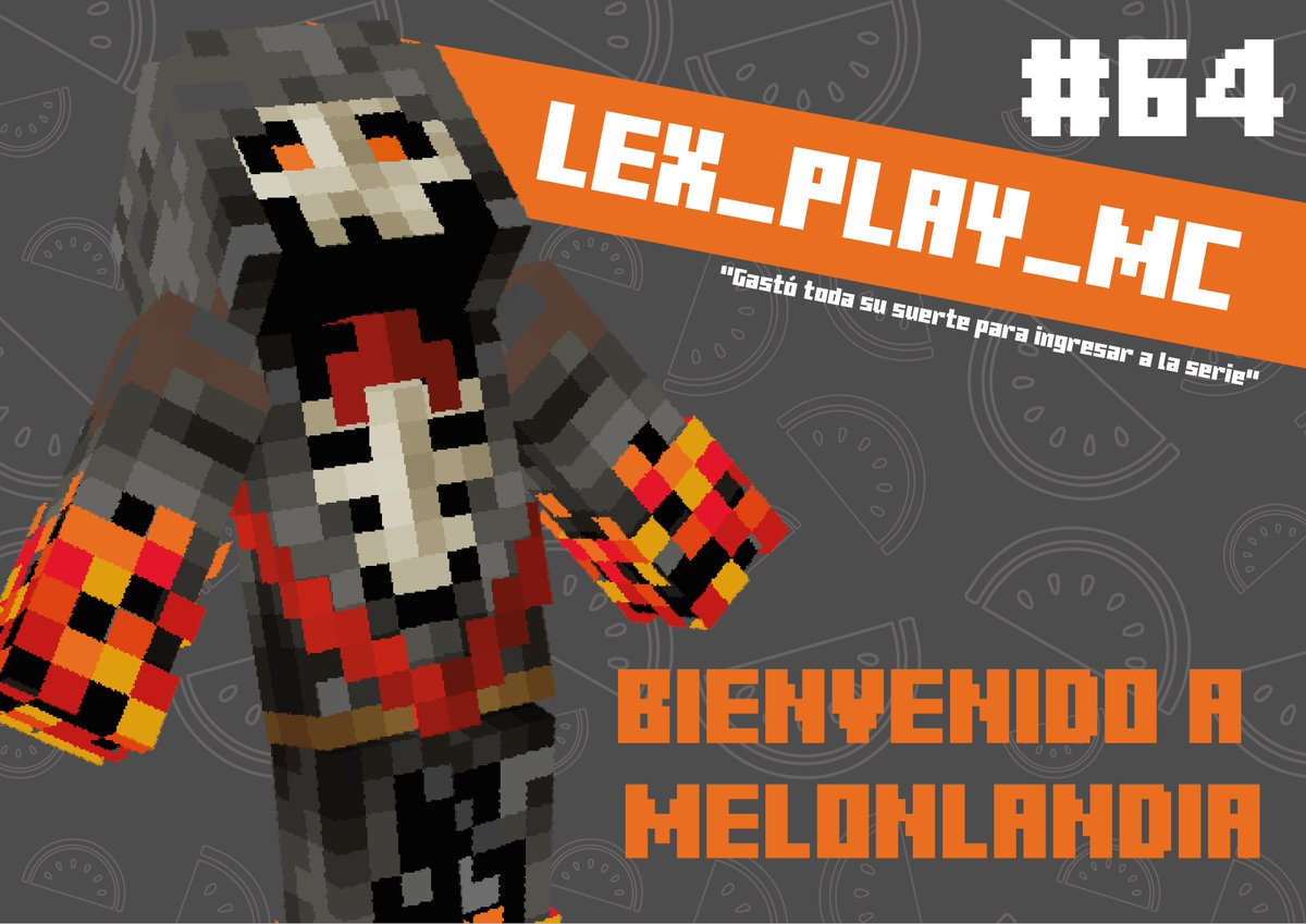 EventsMelon's tweet image. Juega muy bien al Minecraft Hardcore y lo sobre explotan en la chamba.

¡Le damos la bienvenida al sexagésimo cuarto participante de MelonLandia!

#64 @lex_play_ 🗿