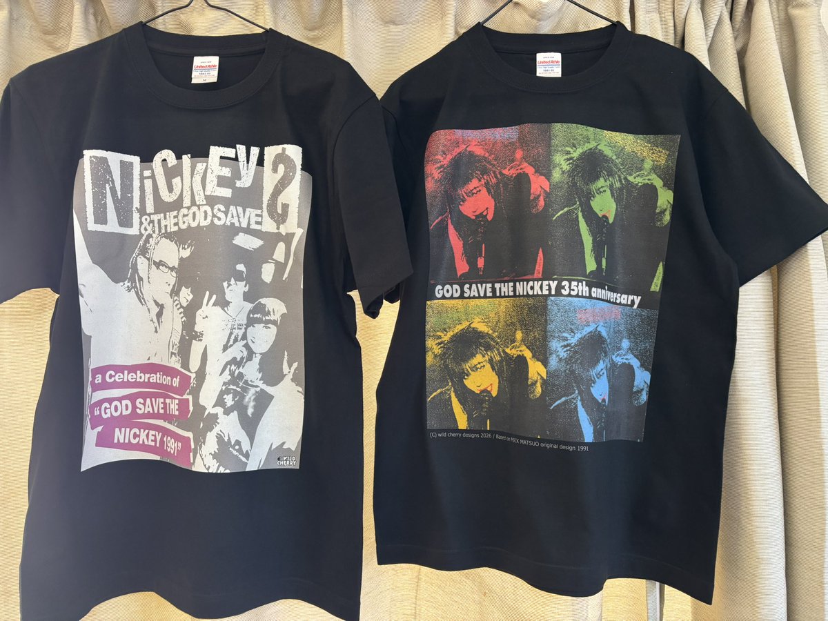 NICKEY & THE WARRIORS 会場配布CD & 未使用Tシャツ ✨昨日から第一受付分の発送が始まりました 現在オンライン通販発売中