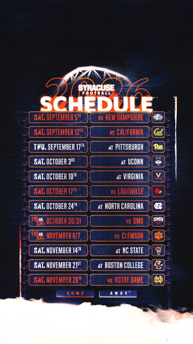 Syracuse Football tweet media