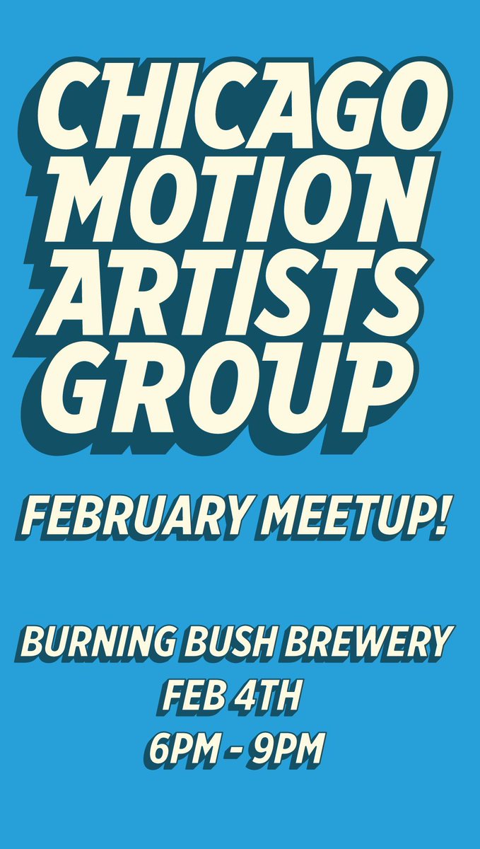 Chicago Motion Artists Group tweet media