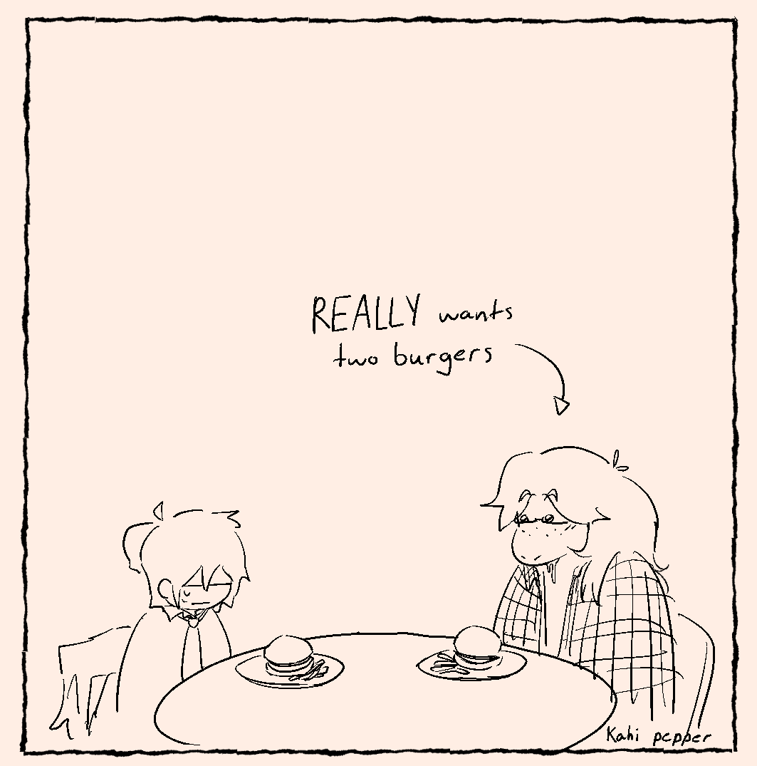 first time fancy dinner date 

#DELTARUNE #krusie