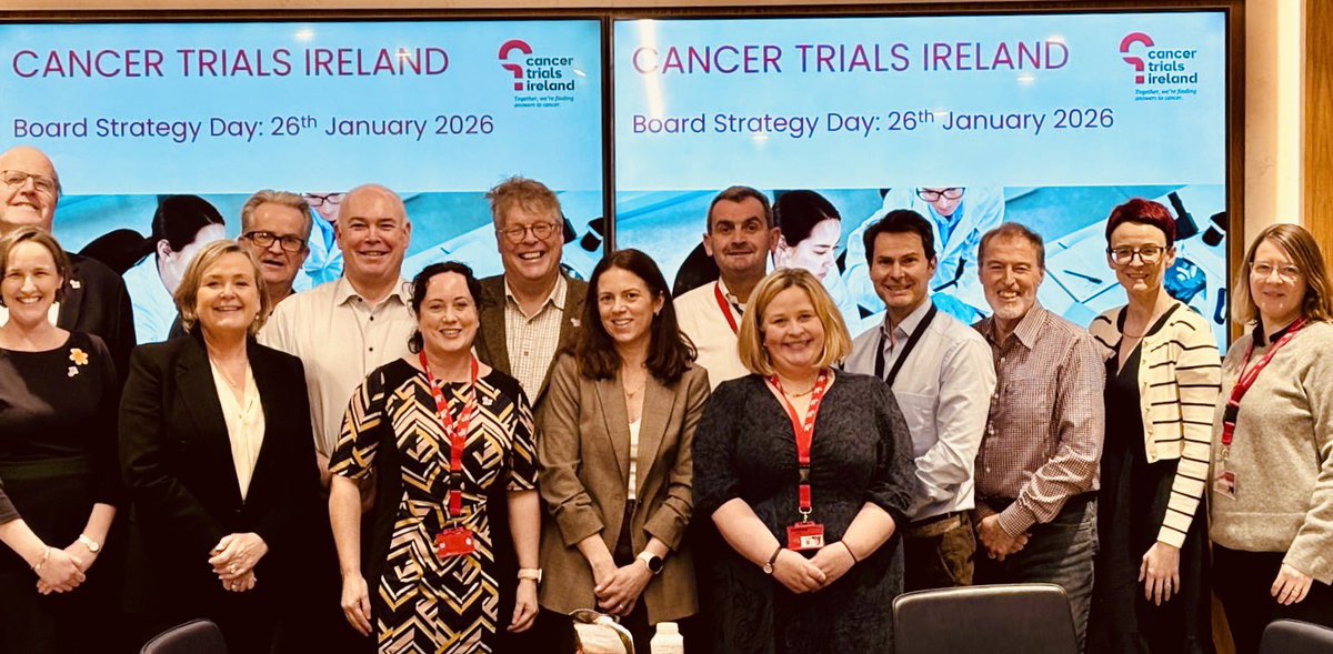 At the <a href="/cancertrials_ie/">CancerTrialsIreland 🌈</a> 𝗕𝗼𝗮𝗿𝗱 𝗦𝘁𝗿𝗮𝘁𝗲𝗴𝘆 𝗗𝗮𝘆 𝟮𝟬𝟮𝟲, we reflected on the organisation’s growing global strategic influence.🌈

Today’s focus: the national and international cancer clinical trials landscape—shaping strong recommendations for 2026 and beyond! 👏🏼