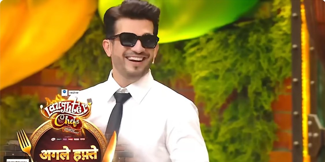 Hmmmhh 🤔 🤦......

See I love Teja with Karan 😂 &amp; I love Arjun with Karan 😂💖💯......

But #TejasswiPrakash ....... Please don't strangle my Arjun 😂 I mind 💖💯

#ArjunBijlani #LaughterChefs3.0