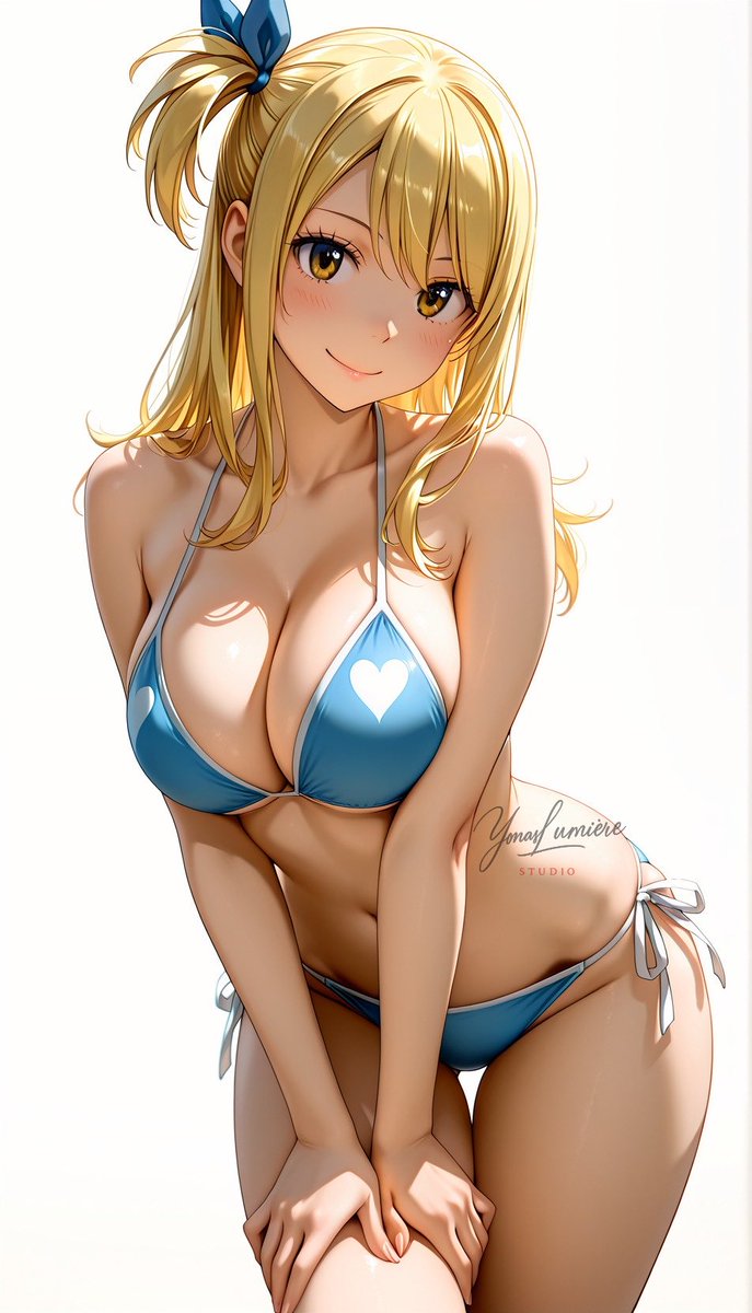 Lucy Heartfilia — elegance, magic, and starlight charm brought to life in a graceful fantasy moment. #LucyHeartfilia #FairyTail #AIArt