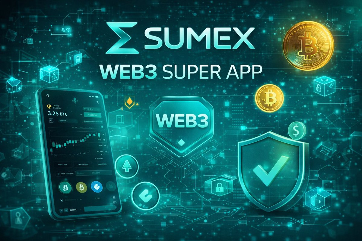 SUMEX a Web3 SuperApp that brings CeFi + DeFi into one unified hub for your trading, investing, learning &amp; tracking activities, SUMEX has everything in a single interface. 

Learn more about <a href="/Sumex_Labs/">SUMEX | Web3 SuperApp</a> join there discord
👉discord.gg/sumexlabs