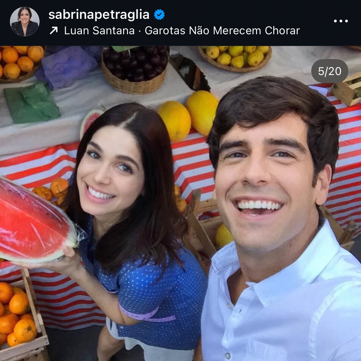 portalypis's tweet image. E a Sabrina Petraglia que abriu a galeria de 2016 e desbloqueou um dos maiores casais de todos os tempos