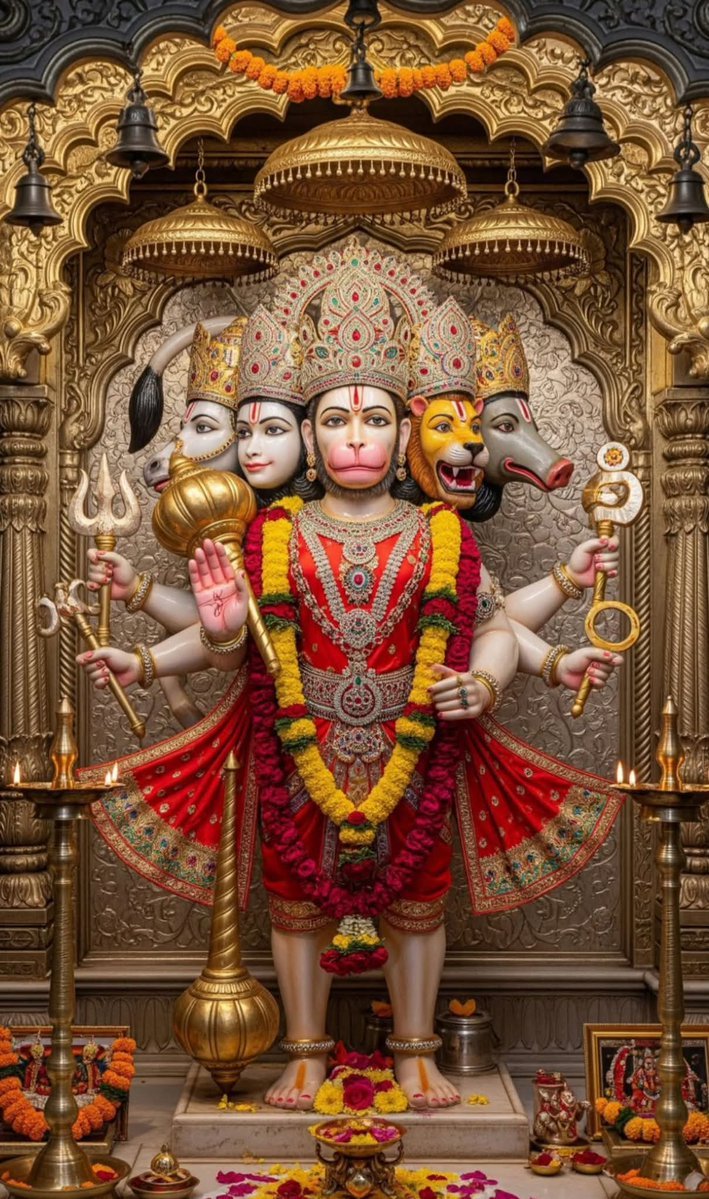 समर्पण कर दो जीवन प्रभु को,
फिर चिंता अपने आप दूर हो जाती है।

जय श्री राम, जय हनुमान 🙏🚩
#ॐ_हं_हनुमंते_नमः