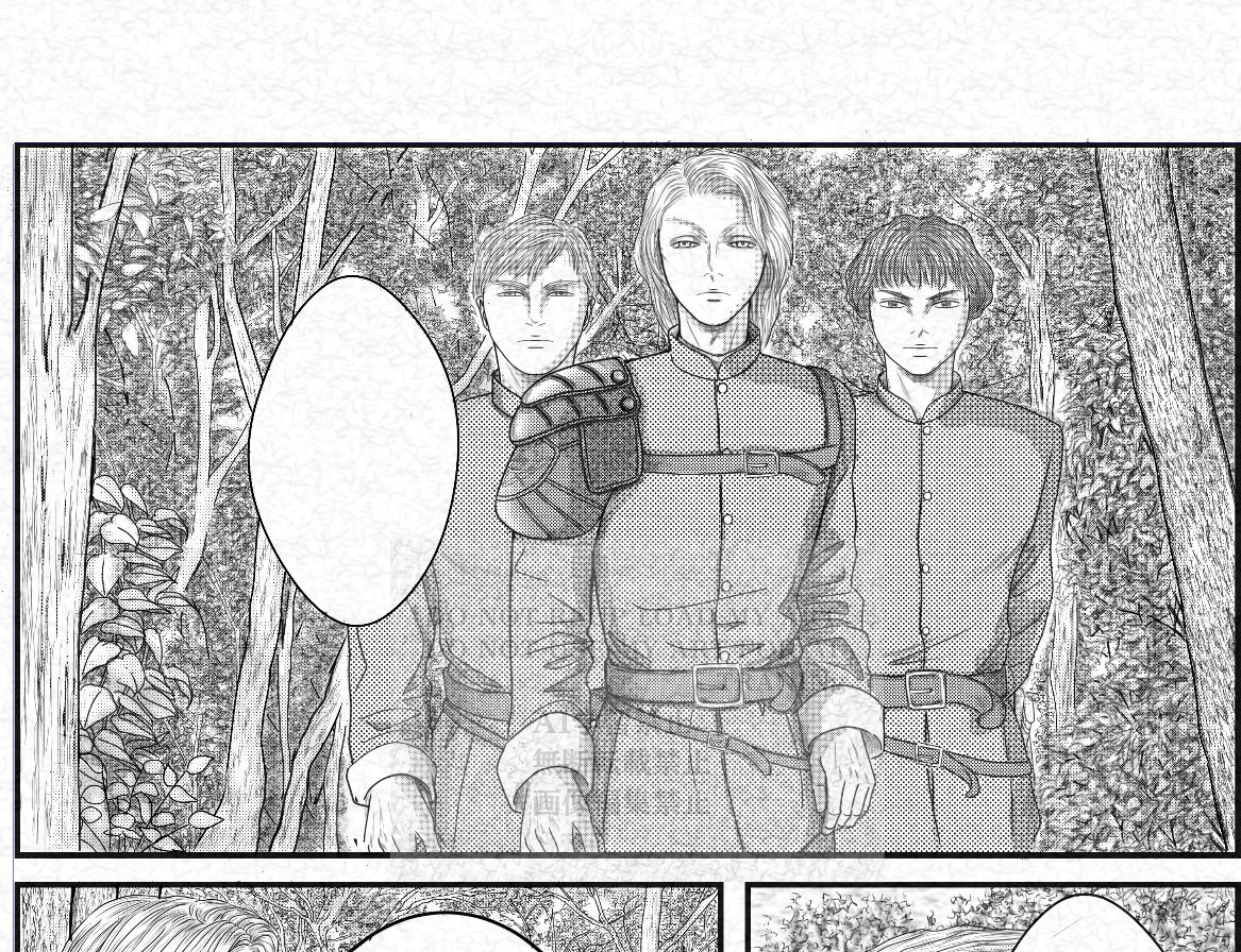 まだこのコマやってたんですよ
葉っぱの立体感少しは出たかなぁ? 