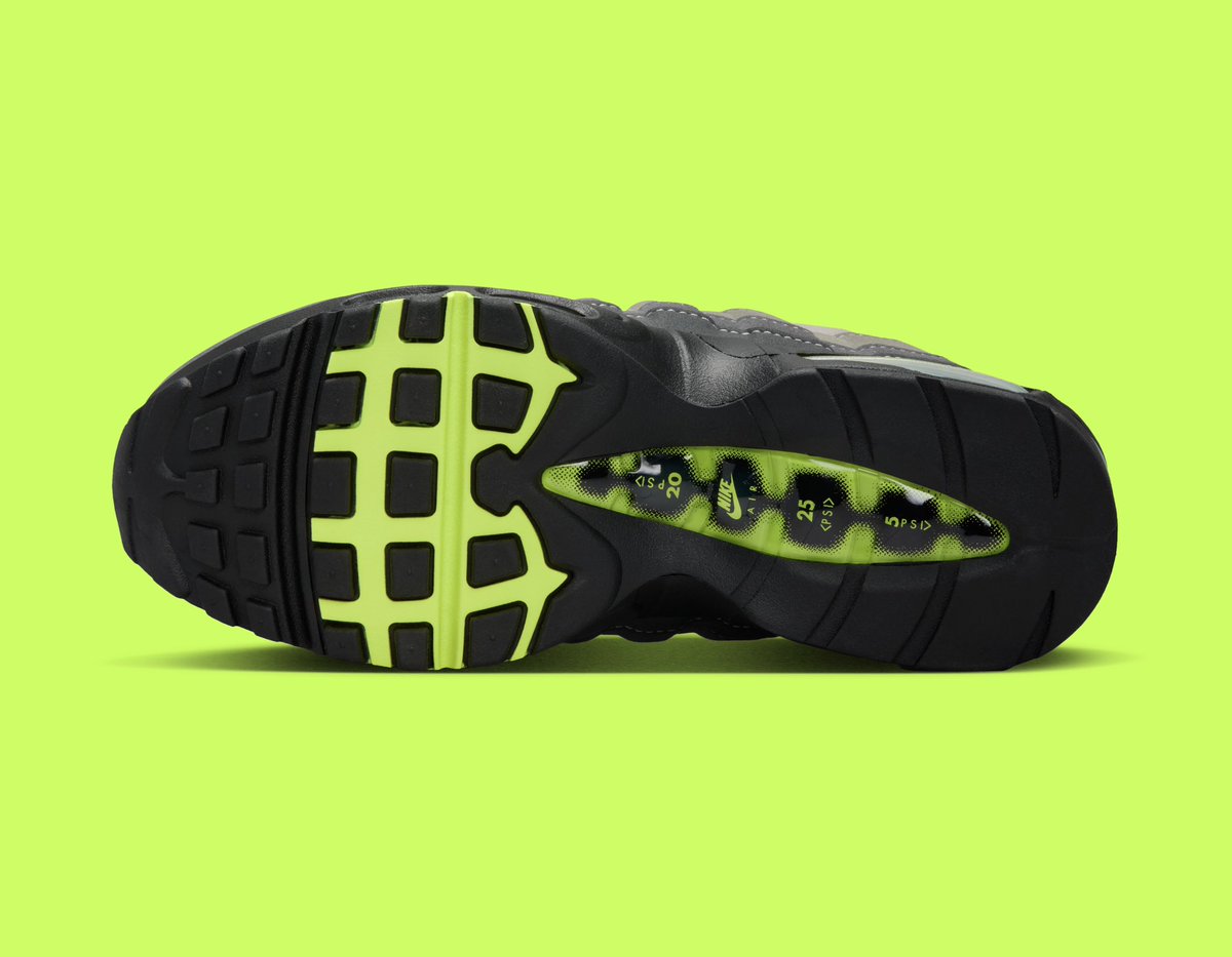 Nike Air Max 95 Big Bubble “Neon” returns March 5th 🔋🫧
