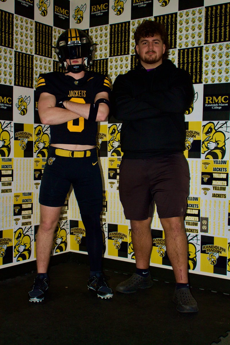 EliasCorn08's tweet photo. I had a great time at my official visit to Randolph macon this past weekend! Thank you to Coach Arruza and @CoachMcGeeRMC for inviting me and showing so much hospitality!

@RMCfootball 
@CaryImpFootball 
@CaryCoaching https://t.co/IvcKtiLTMC