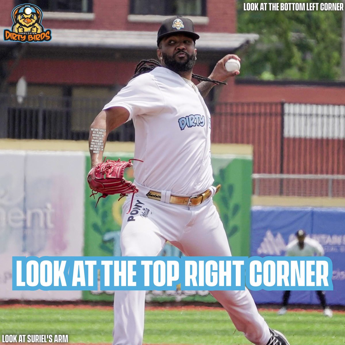 Charleston Dirty Birds tweet media