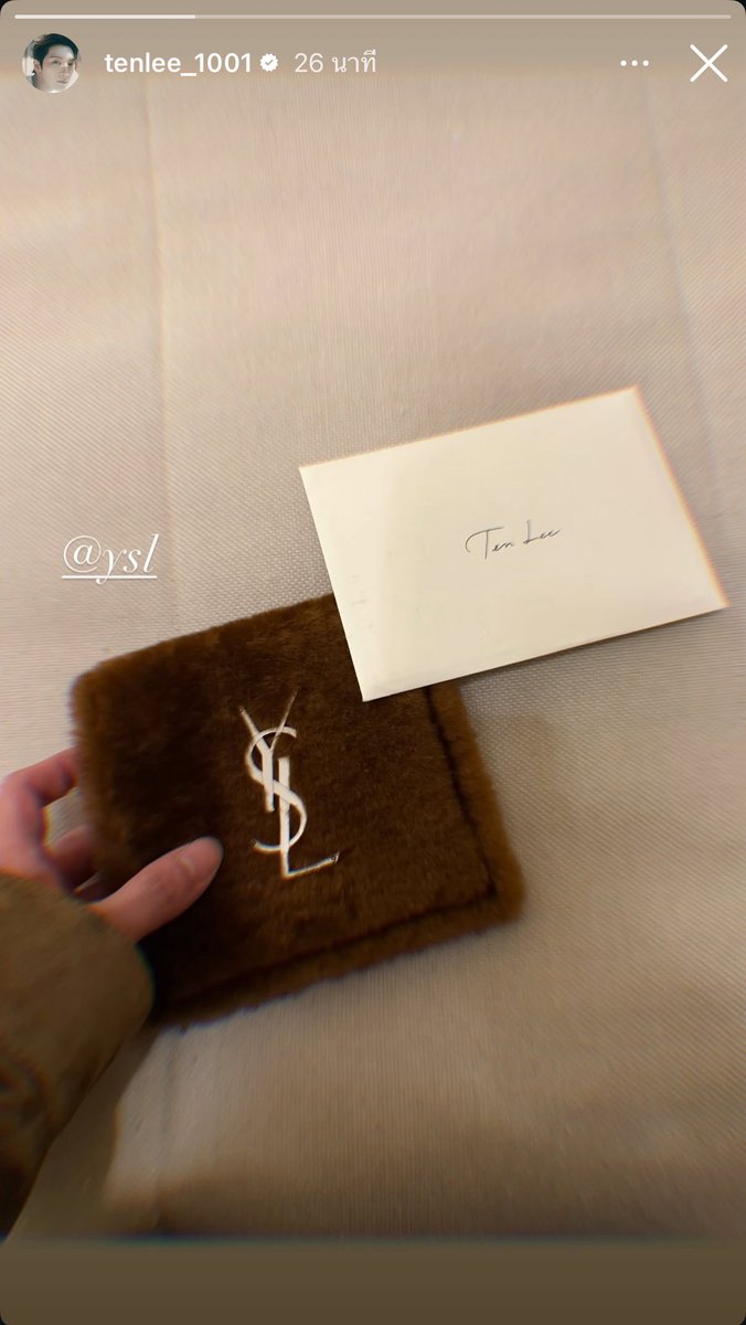 TEN_TH's tweet image. 🐱 : @YSL 

#TENtoYSL2026Show
#tenlee_1001 #TEN #TENLEE #เตนล์ #텐
