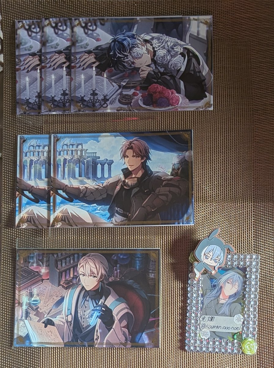 【交換/譲渡】
アイドリッシュセブン アイナナ
グループ記念2024ポストカードコレクション  ポスカ

❨❨譲❩❩
百3  虎於2   巳波1

❨❨求❩❩
✧千
✧￥380/1枚 ＋ 送料

◆郵送交換
◆ ゆうちょ

お気軽にお声がけください📢