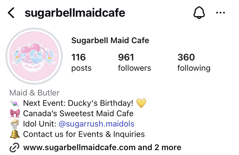 maidsayu's tweet image. if sugarbell maid cafe hits 1k by next month we’ll a whole cake live on instagram