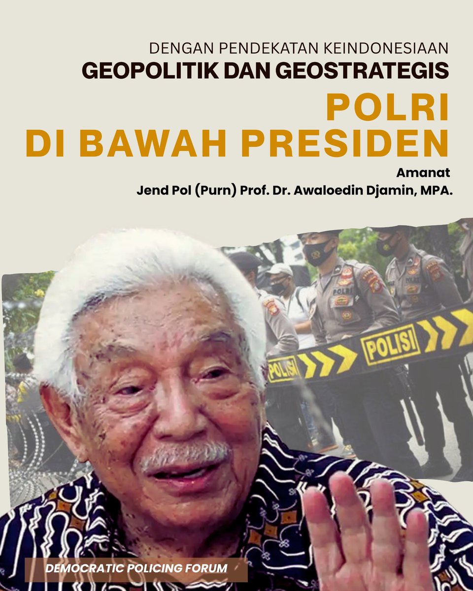 Polri di Bawah Presiden dan Bagian Dari Administrasi Negara