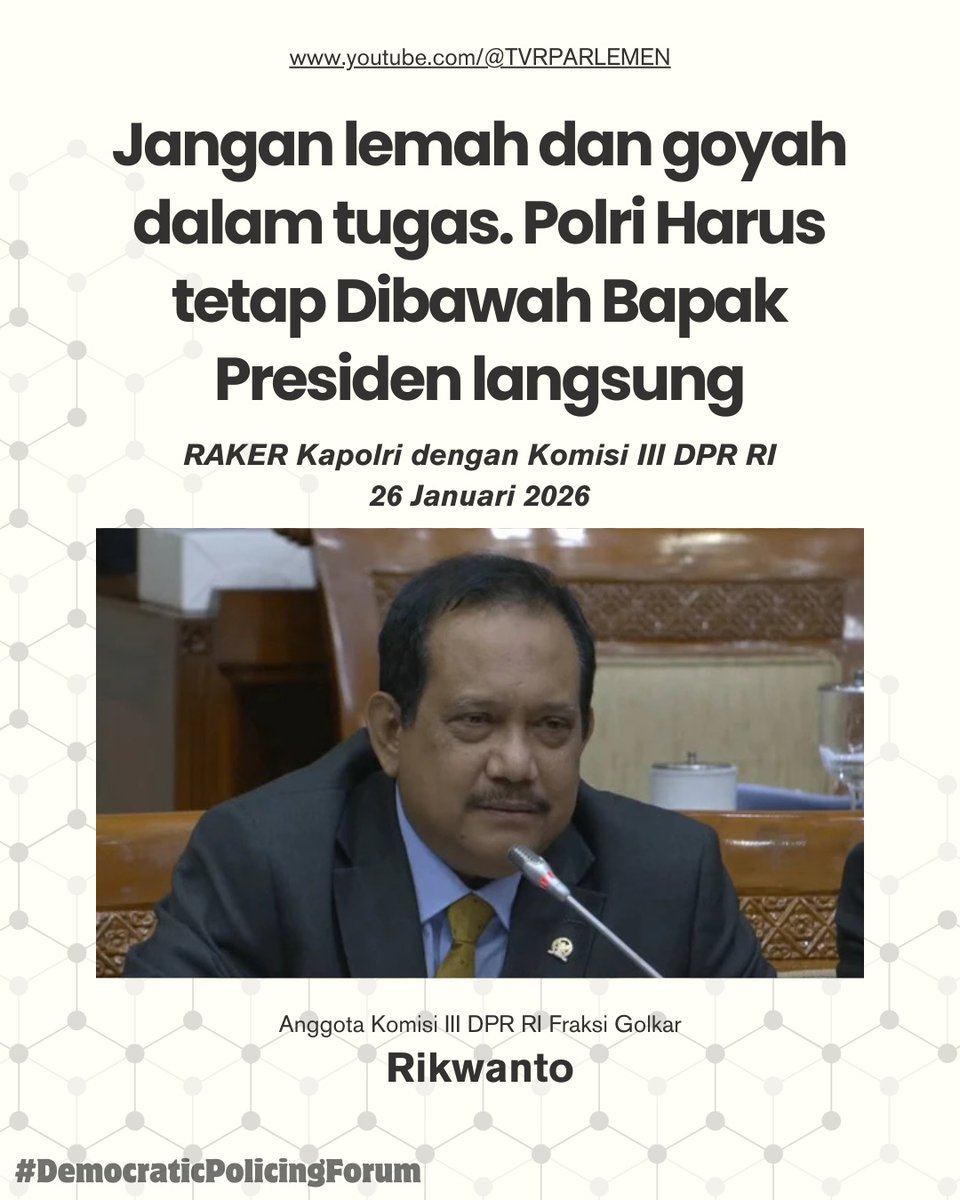 Polri di Bawah Presiden dan Bagian Dari Administrasi Negara