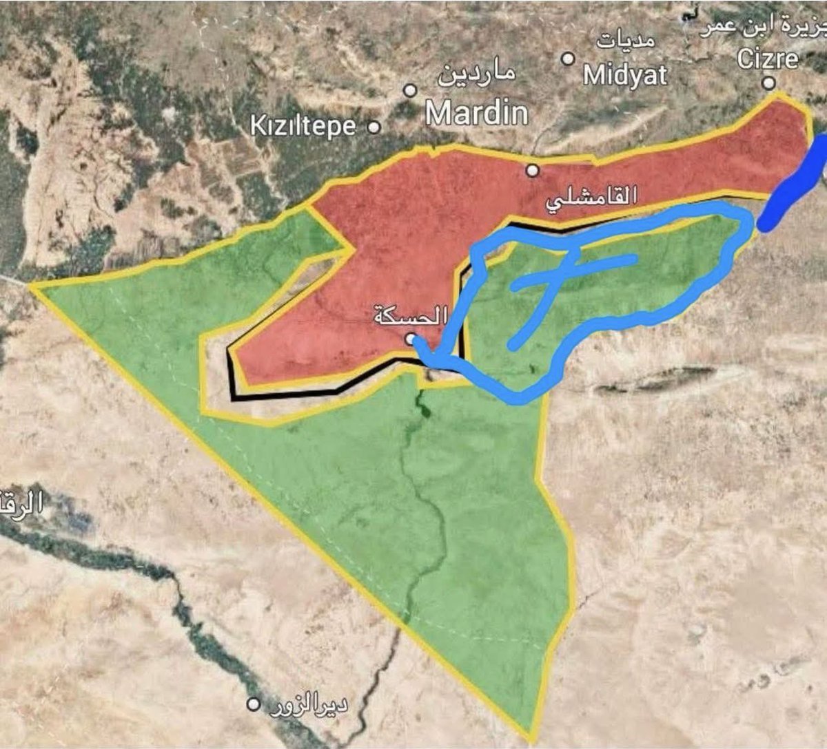 Önemli‼️ Acil uyarı!

Savaş halinde olduğumuzdan ve düşmanlarımızın ihanet ve hainlik özelliklerine sahip olduğunu bildiğimizden, bazı aşiret milislerinin Semalka sınır geçişine, bölgeyi Kamışlı ve çevresine bağlayan hayati arterlere yapabilecekleri ani ve hain saldırılara karşı