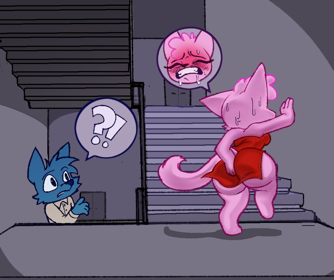Cara_Falsa's tweet photo. JANA and EPIC are ocs I love dearly and want to mess with in gross ways as shown here. This was a request i kinda with crazy with cuz i love the characters but if ya wanna see the OTHER content i made of them check out my pa+reon~
*this is totally probably canon because i said so https://t.co/wtFIeTUfet