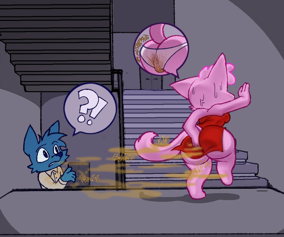 Cara_Falsa's tweet photo. JANA and EPIC are ocs I love dearly and want to mess with in gross ways as shown here. This was a request i kinda with crazy with cuz i love the characters but if ya wanna see the OTHER content i made of them check out my pa+reon~
*this is totally probably canon because i said so https://t.co/wtFIeTUfet