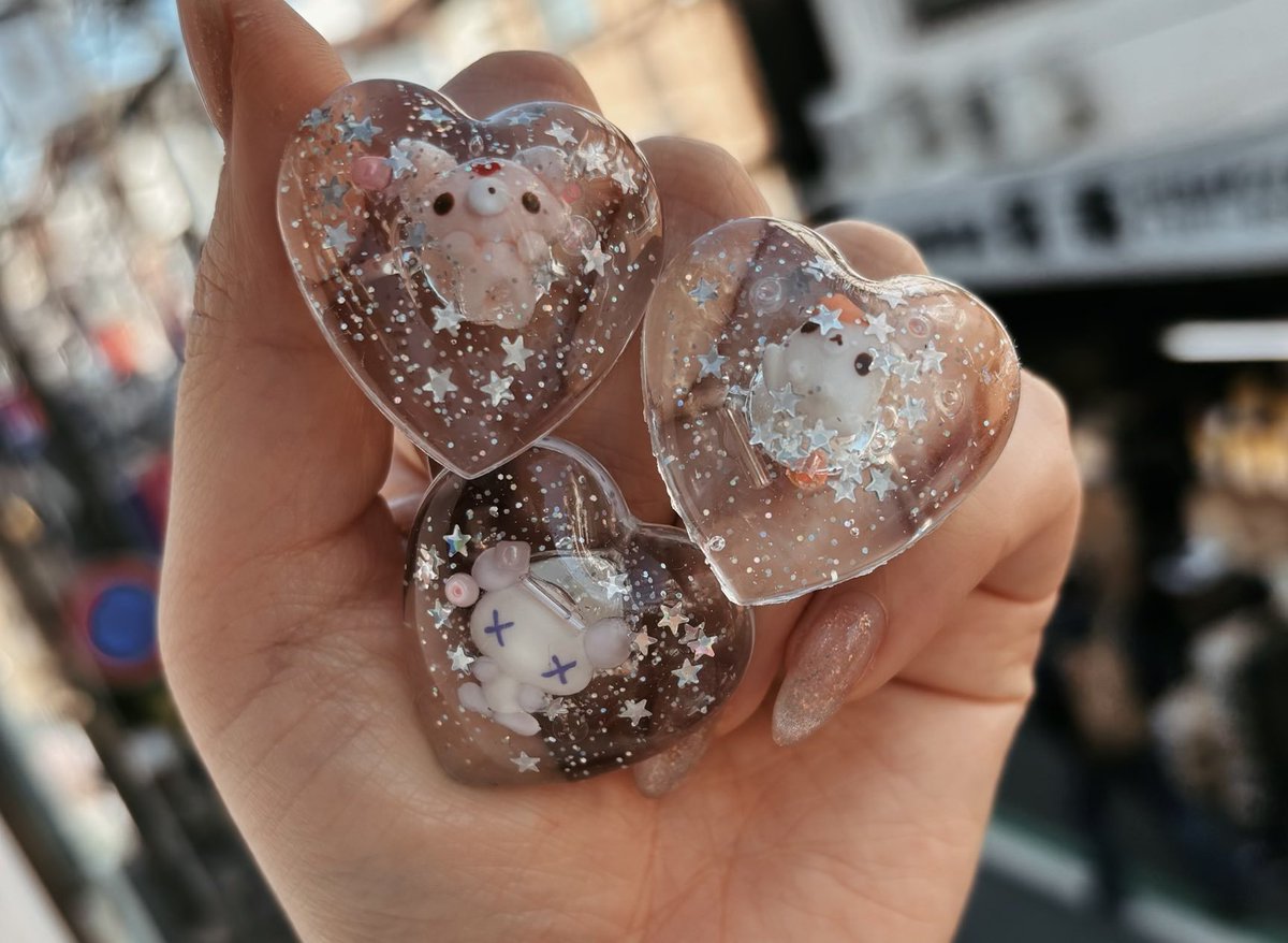 かわいい指輪もたくさん出来ました🎀🧸🐹🐼 #高円寺桃源郷