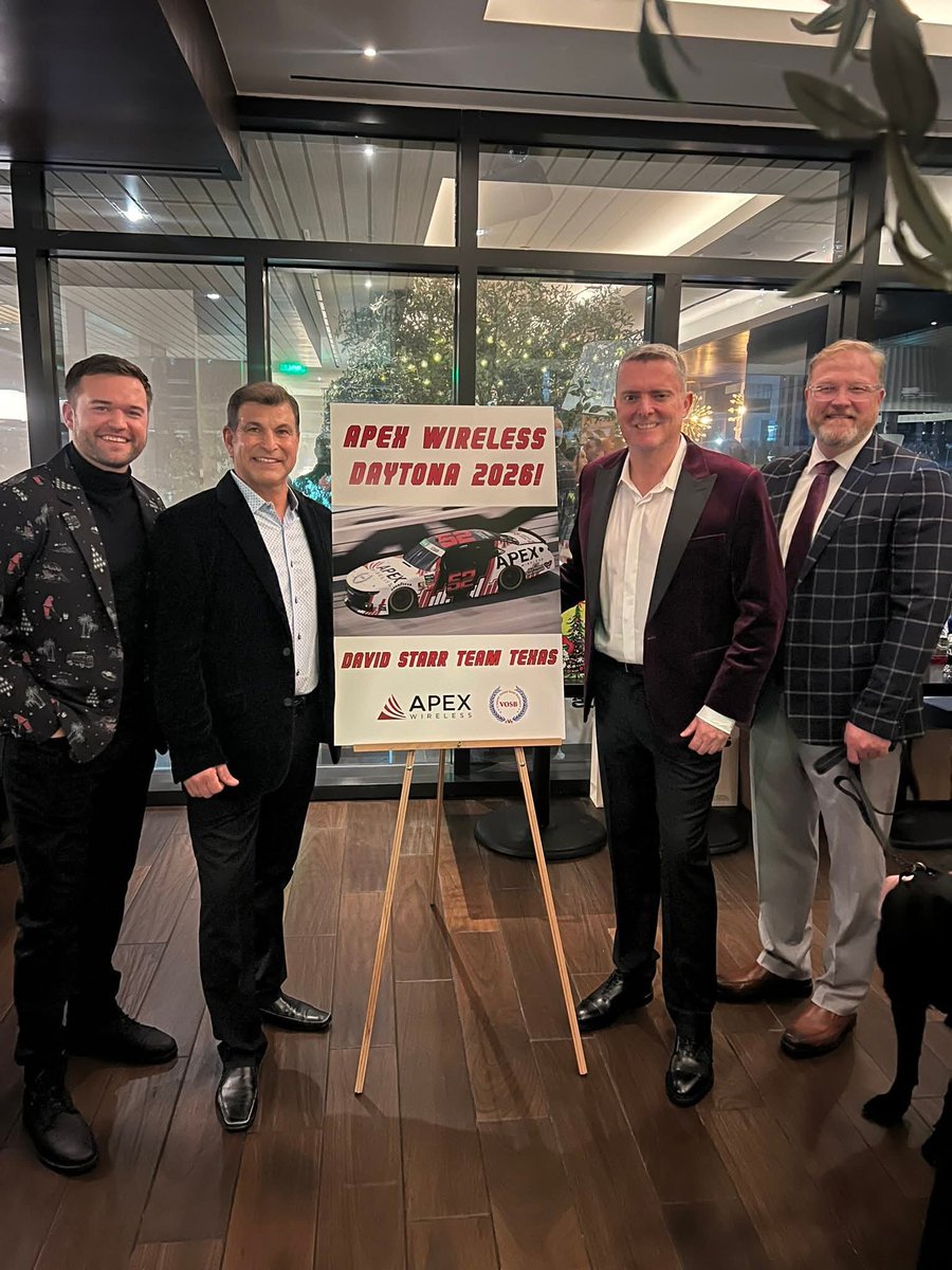 Racing for more than the finish line 🇺🇸
David Starr heads to Daytona with partners committed to service, connection, and impact. 🏁