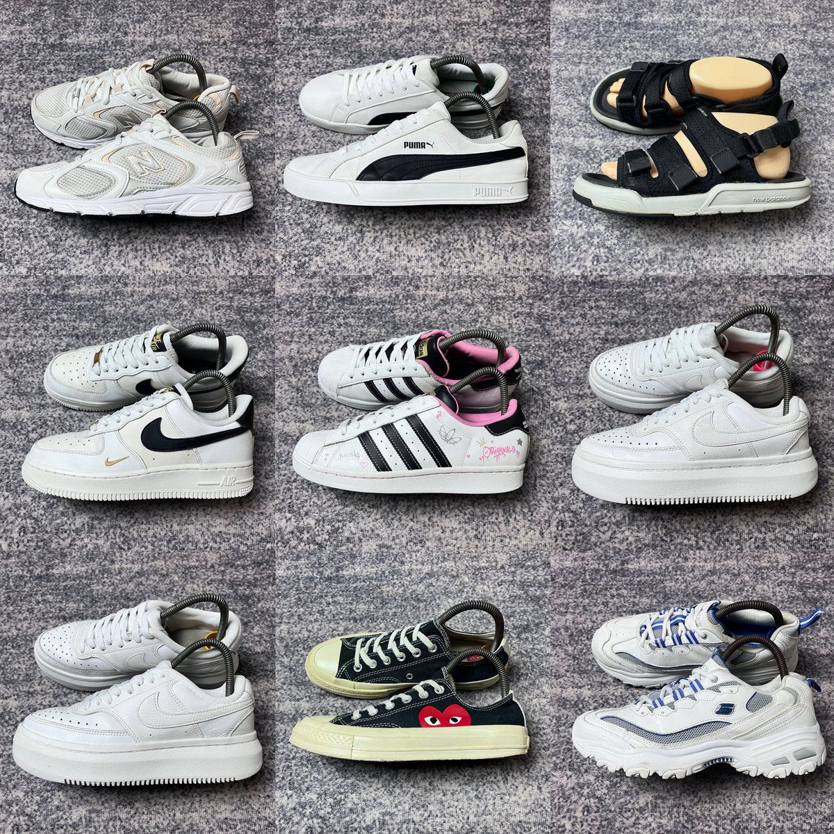 bxe_88's tweet image. 😍 มาแล้วค่าา 
ลงขายวันนี้(27/01) เวลา 17:30 น.

❗️จัดโปรส่งฟรี=รี+ปักน้า

มีไซส์ 36.5-42.5 ค่ะะ
ส่งวันพรุ่งนี้ (28/01) 🛸⚡️

#รองเท้ามือสองของแท้ #รองเท้ามือสอง #รองเท้าของแท้ #รองเท้าผ้าใบ #ส่งต่อรองเท้า #ส่งต่อ