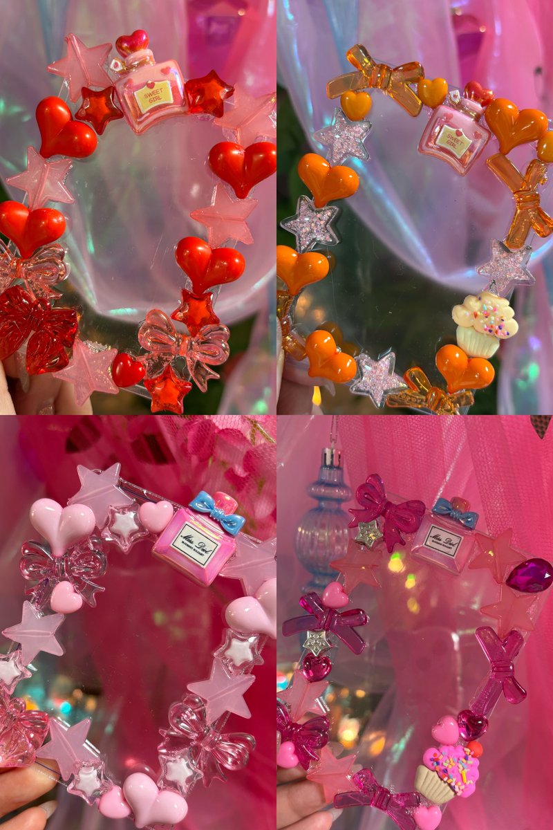 硬質ケースたくさん出来ました❕ かわいい香水瓶がついています💐 880