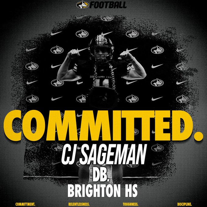 TheD_Zone's tweet photo. Brighton 2026 CB/WR CJ Sageman has committed to Michigan Tech

https://t.co/W7HdF46FPa https://t.co/x1TgoMUaGt