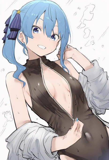 前開き水着 星街すいせい