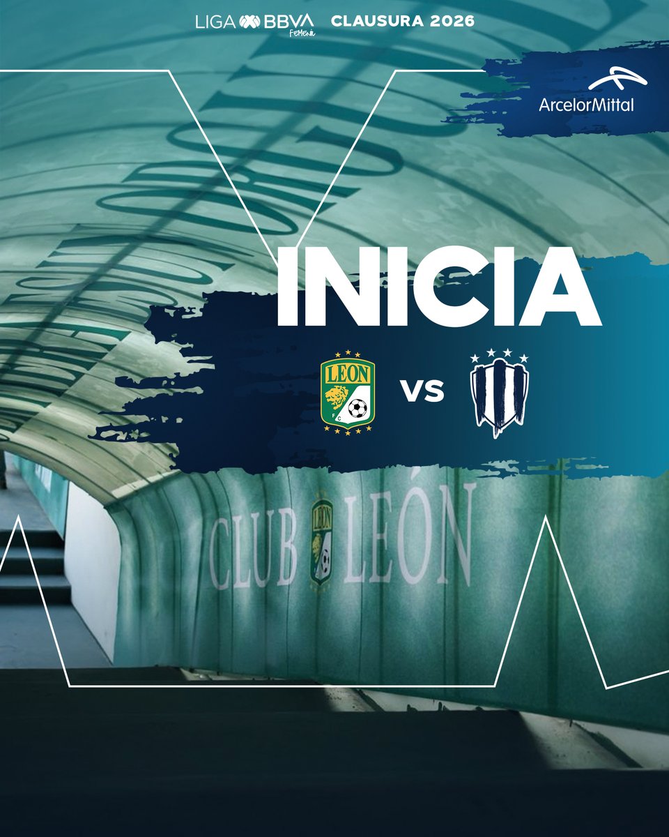 Rayadas's tweet image. 1'⏱️| León 🦁 0-0 💙 Rayadas

Arranca el partido. ¡VAMOS, EQUIPO! 👊🏼

@ArcelorMittalMX