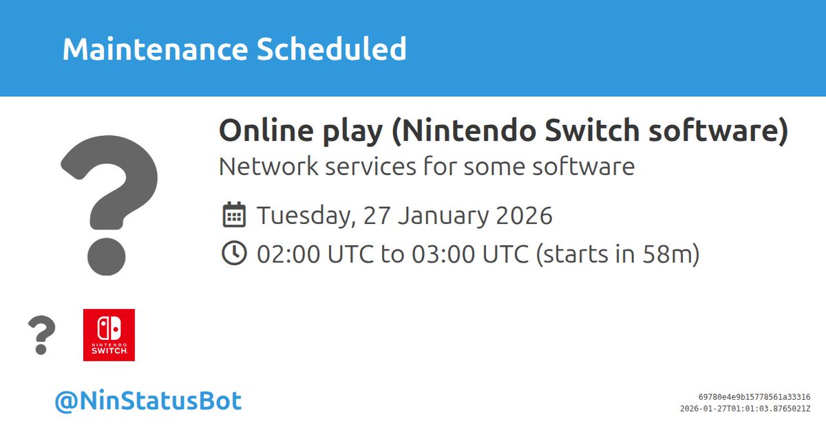 NinStatusBot tweet media