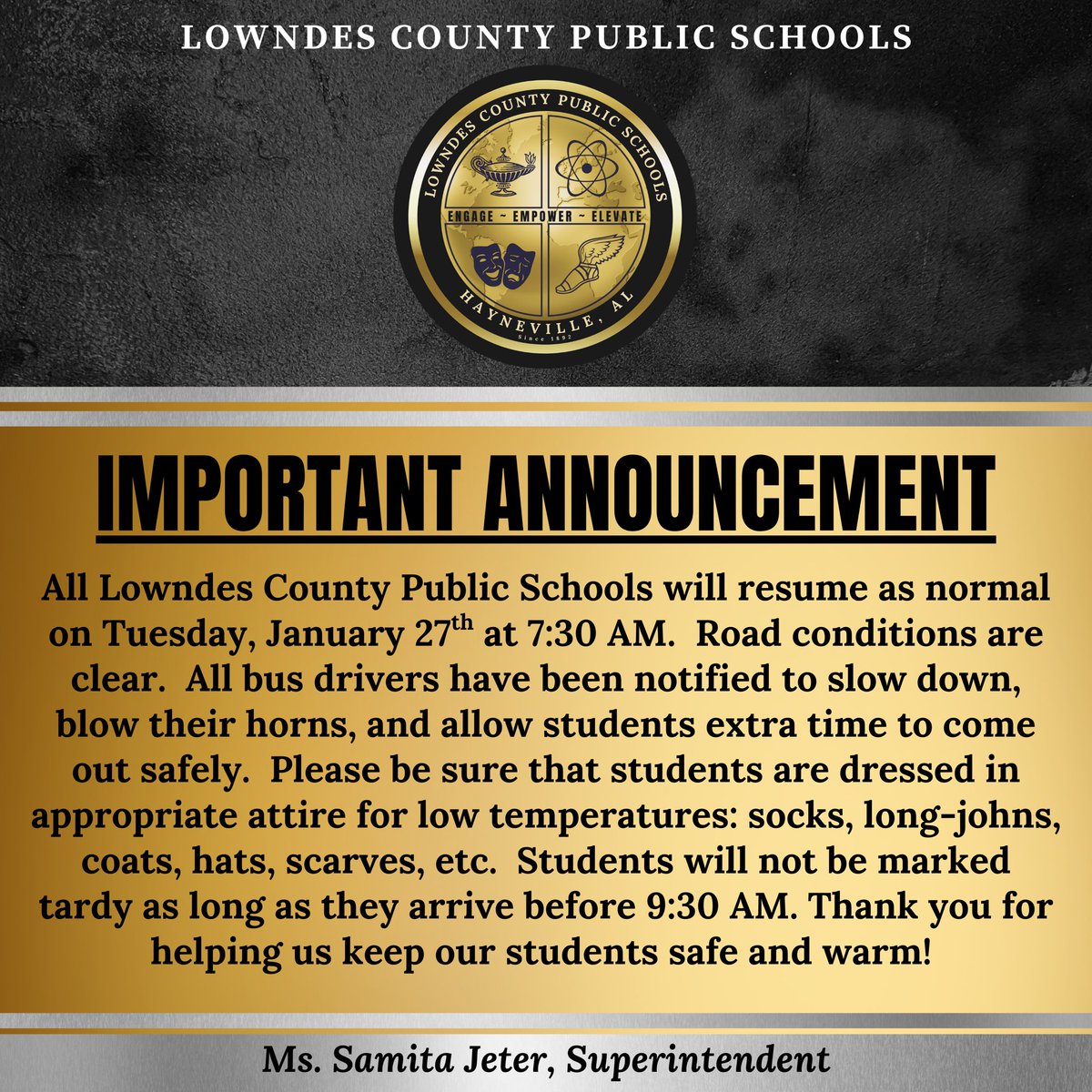 Lowndes County Public Schools-AL tweet media