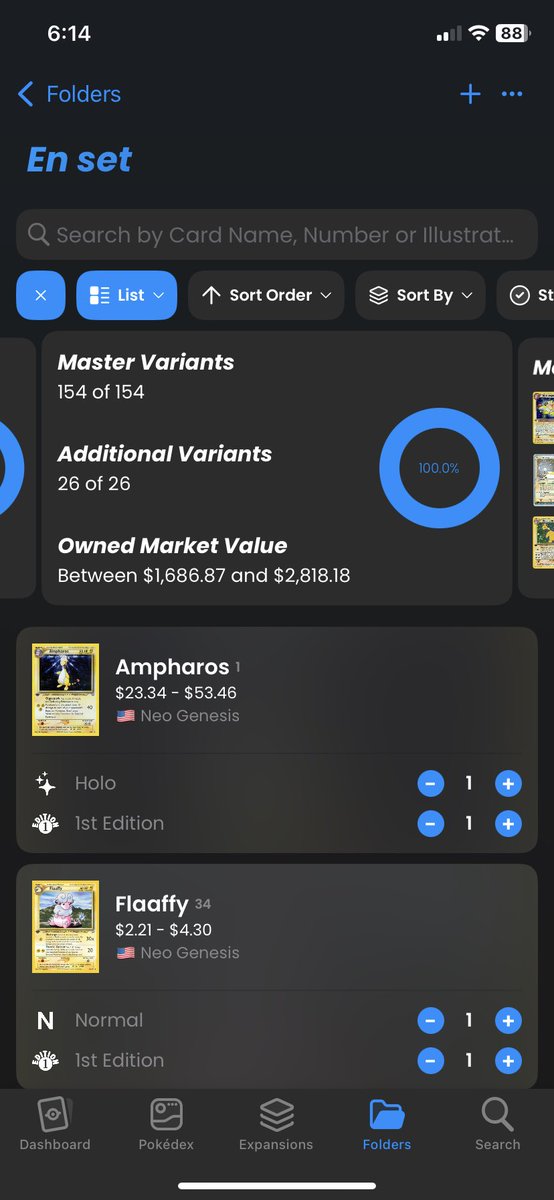 The dream has been completed but the prices are not right so ya haha