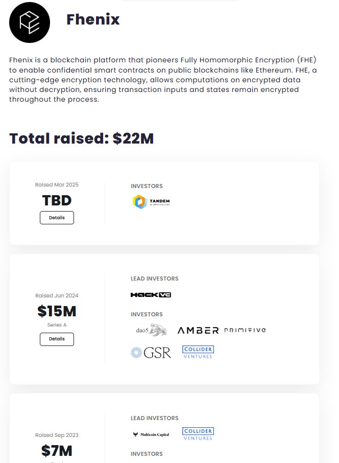 Tiếp tục Series testnet vì đam mê
Sau 2 dự án <a href="/tempo/">Tempo</a> và <a href="/arc/">Arc</a> mình đã tham gia thì nay làm thêm <a href="/fhenix/">Fhenix</a> 
Fhenix là một dự án blockchain tập trung vào quyền riêng tư và tính bảo mật cho Ethereum/EVM. Nó được xây dựng như một Layer 2 (L2) sử dụng mã hóa đồng nhất