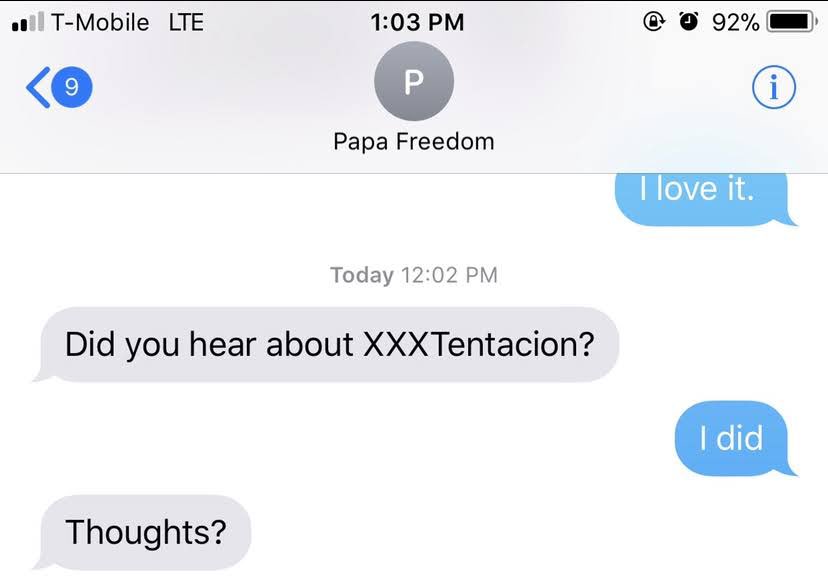 luke50yen's tweet photo. was just reminded of this exchange #RIPX🕊️ https://t.co/CiJmzGOFdV