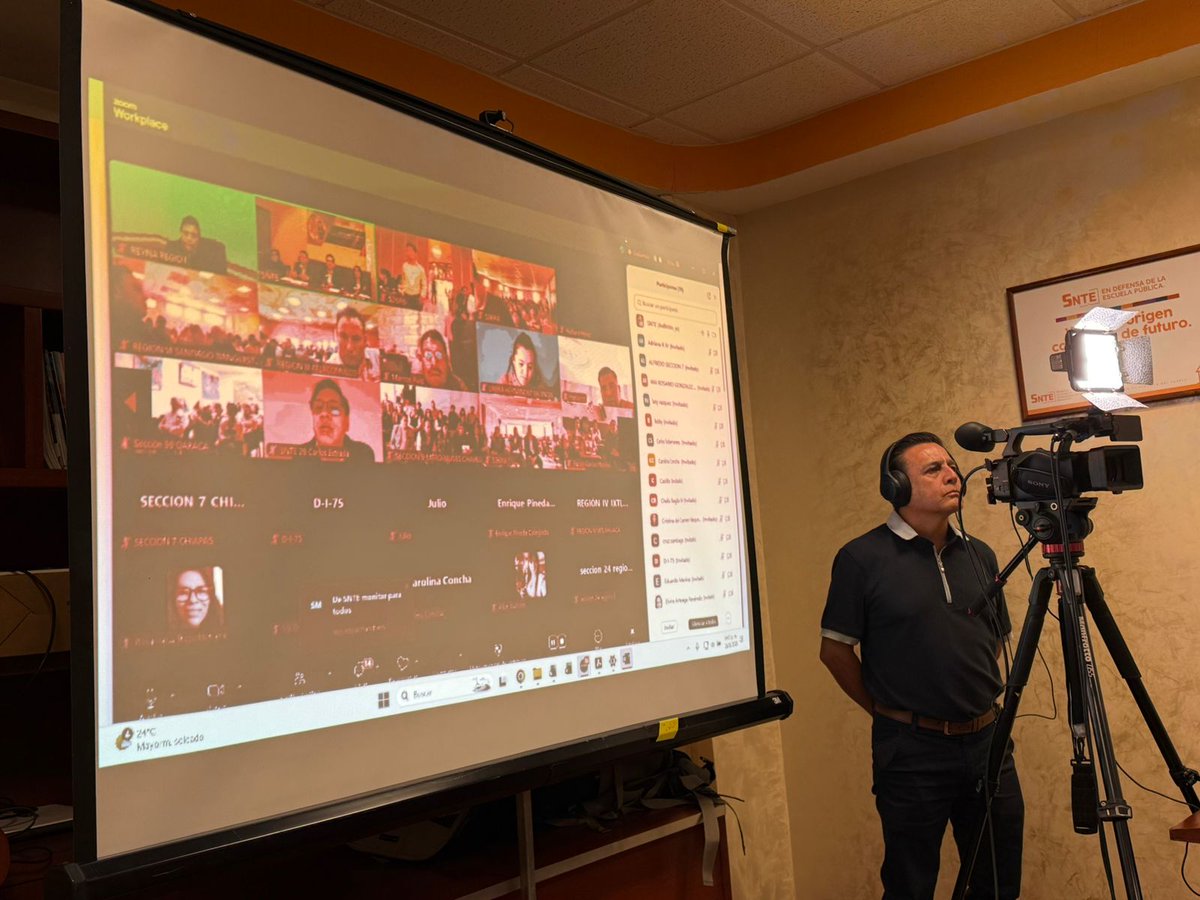 RamirezMiguel64's tweet image. El #SNTE, comprometido con el bienestar de las y los estudiantes, coadyuva con la Estrategia Nacional 'Vive Saludable, Vive Feliz'. Por ello, en esta 2ª etapa del Programa, el día de hoy dio inicio el Curso de Inducción para Equipos Pedagógicos Seccionales. Con el cual se…