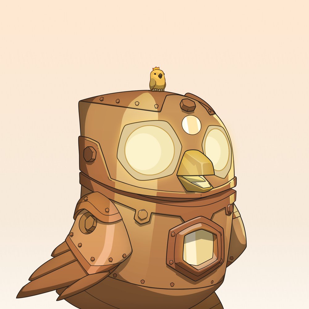 My little bird king ready for $birb <a href="/moonbirds/">Moonbirds</a>