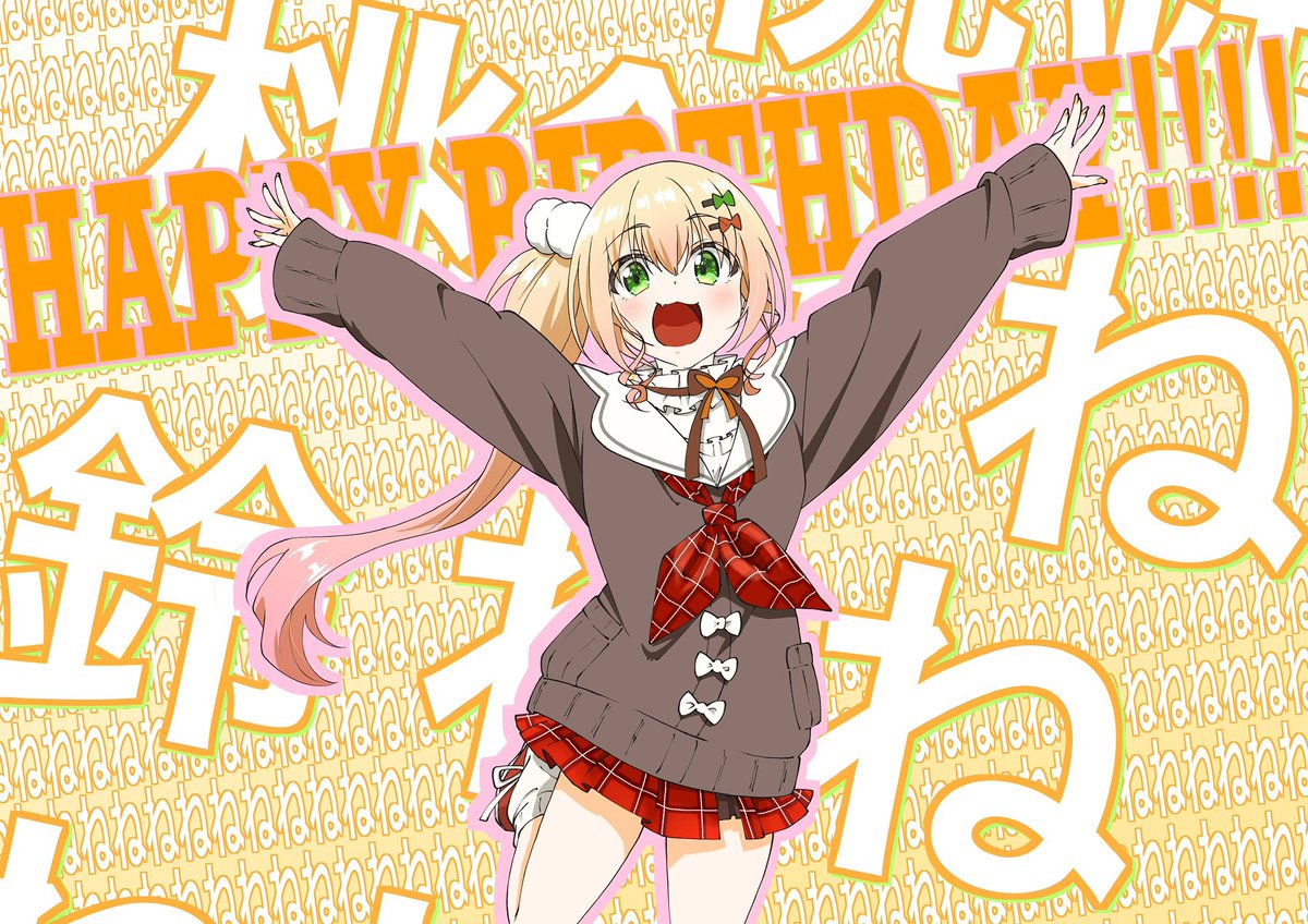 桃鈴ねね 「今日はねねち!!!!」|保村 成(ほむらみのり)のイラスト