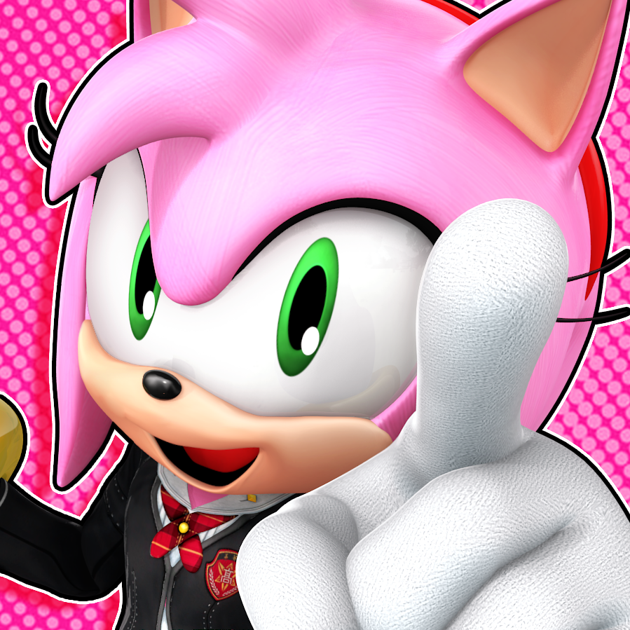 エミー・ローズ 「I pulled my old render folder off a lapt」|Nibroc.Rockのイラスト